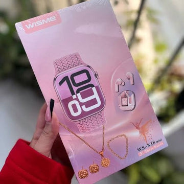WISME WS X18 Mini Smartwatch Compact, Stylish & Feature Packed