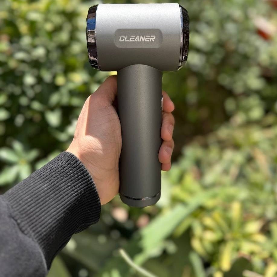 Rechargeable Vacuum Cleaner Model 666 Powerful Cordless Suction for Home & Car