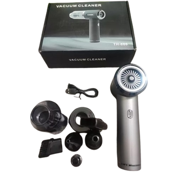 Rechargeable Vacuum Cleaner Model 666 Powerful Cordless Suction for Home & Car