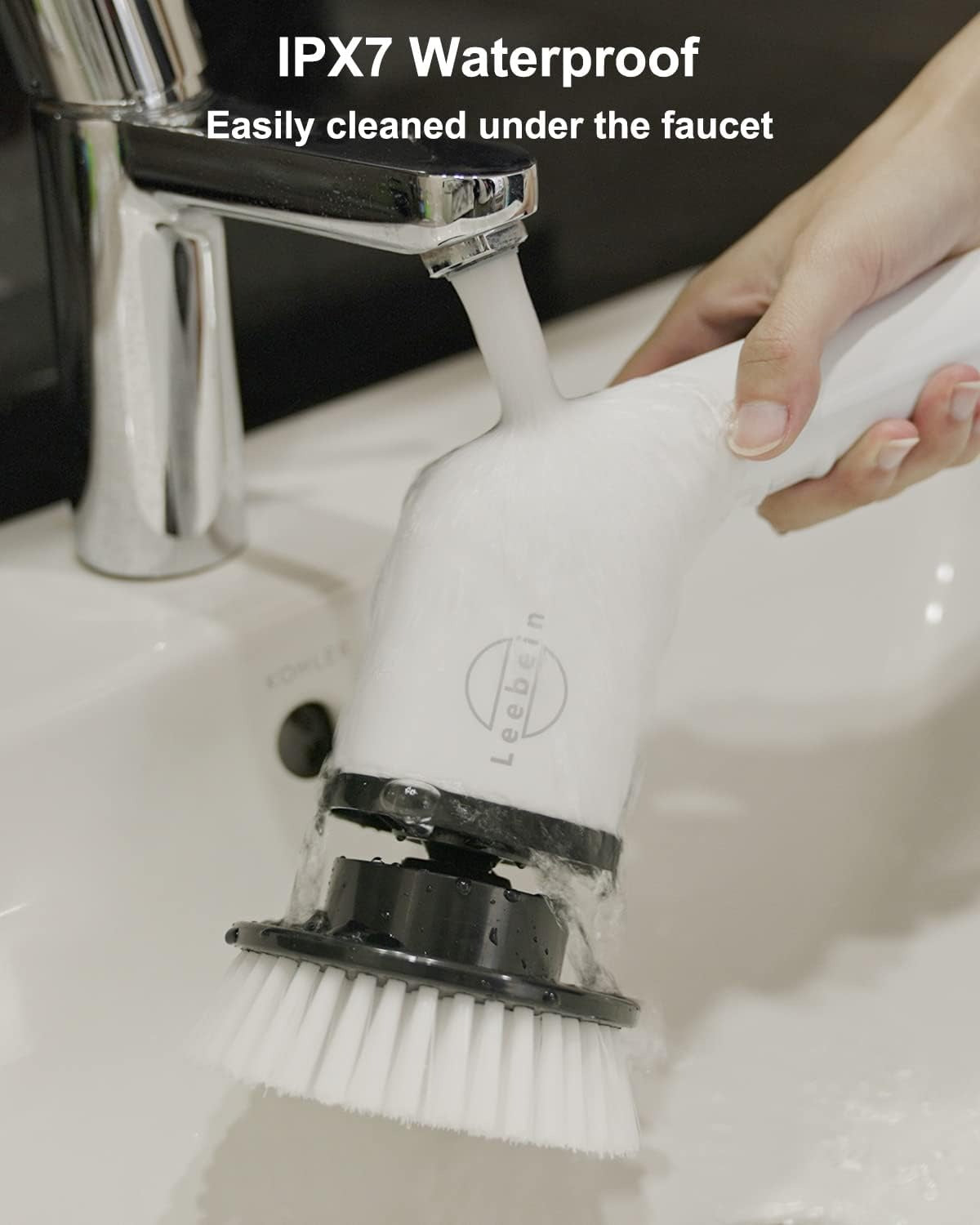 9-in-1 Electric Cleaning Brush Powerful Cordless Scrubber for Home & Kitchen