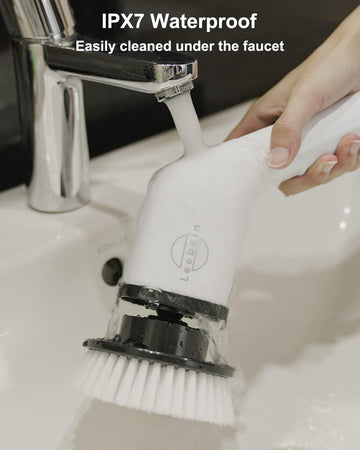 9-in-1 Electric Cleaning Brush Powerful Cordless Scrubber for Home & Kitchen