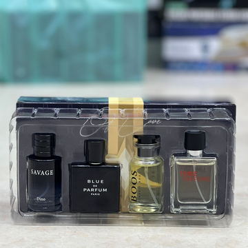 Luxury Perfume Gift Set Pack of 4 Long Lasting Fragrance for Men & Women