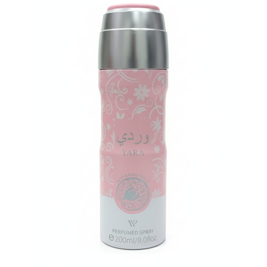 Lattafa Yara Body Spray 200ml Long Lasting Arabic Perfume for Women