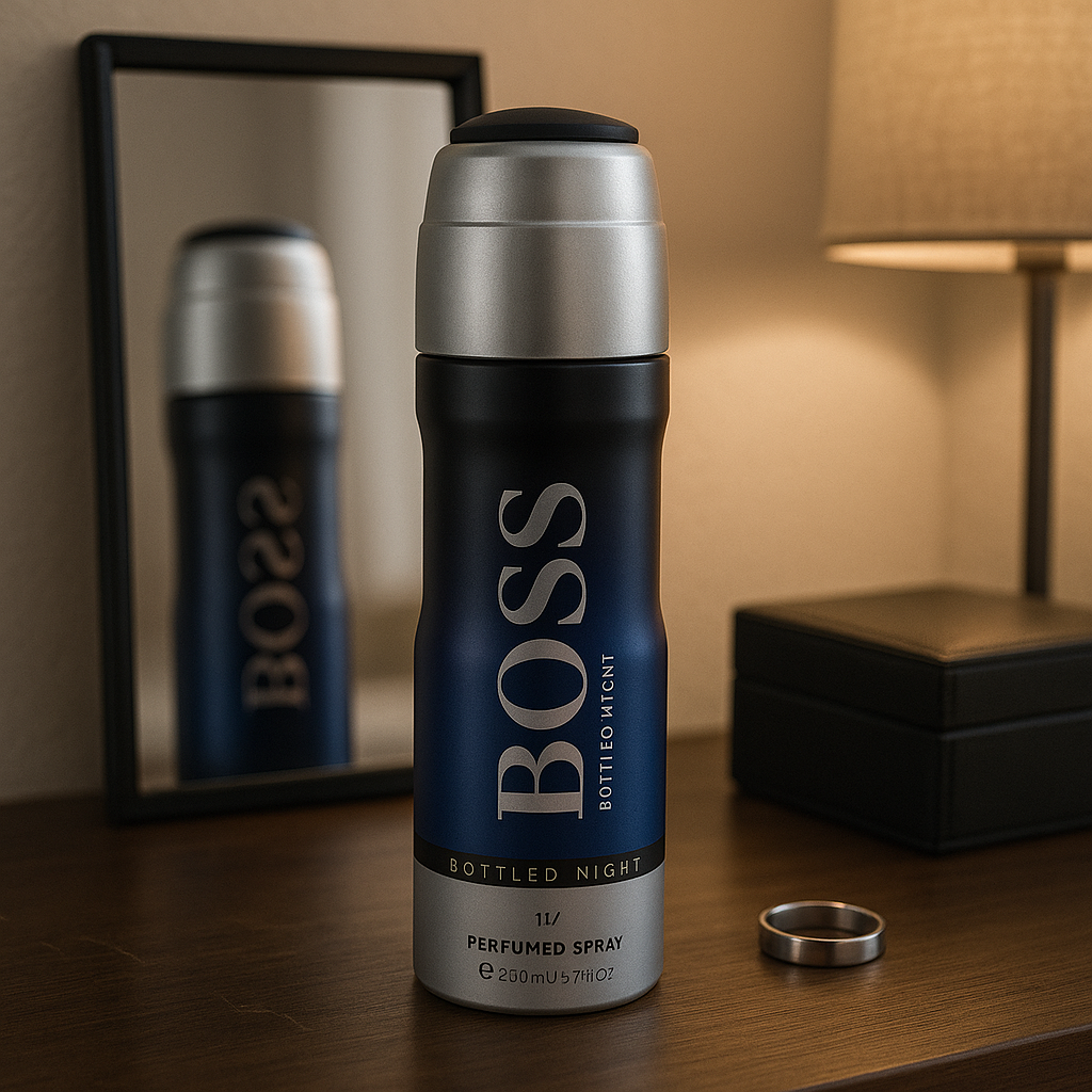 BOSS Bottled Night Perfume for Men 200ml Long Lasting Fragrance Spray