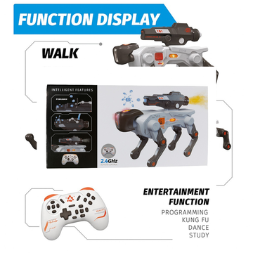 AI Smart Mechanical Dog 2.4GHz Remote Control Robot Toy for Kids