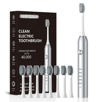Electric Toothbrush for Adults Rechargeable, Deep Clean, Smart Timer
