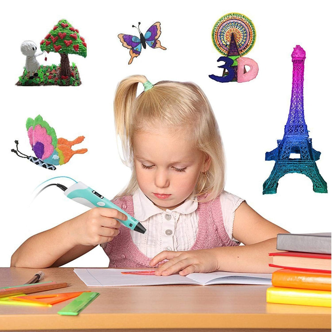3D Printing Pen for Kids & Adults Best Doodler Drawing Tool